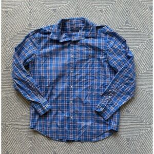 Vineyard Vines Classic Fit Tucker‎ Shirt - Blue/Red/White Plaid - Large